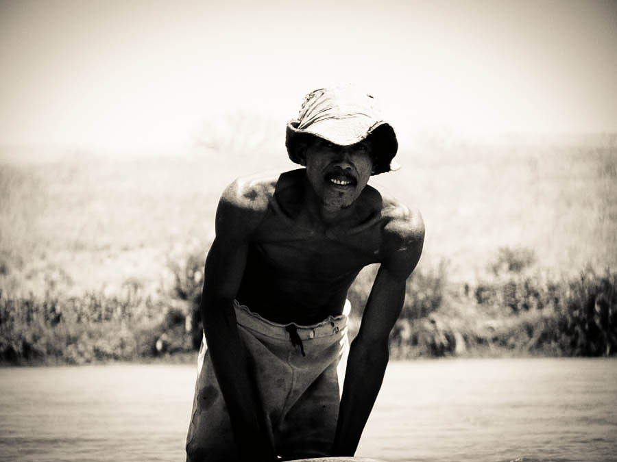 A fisherman in Madagascar, fisherman
