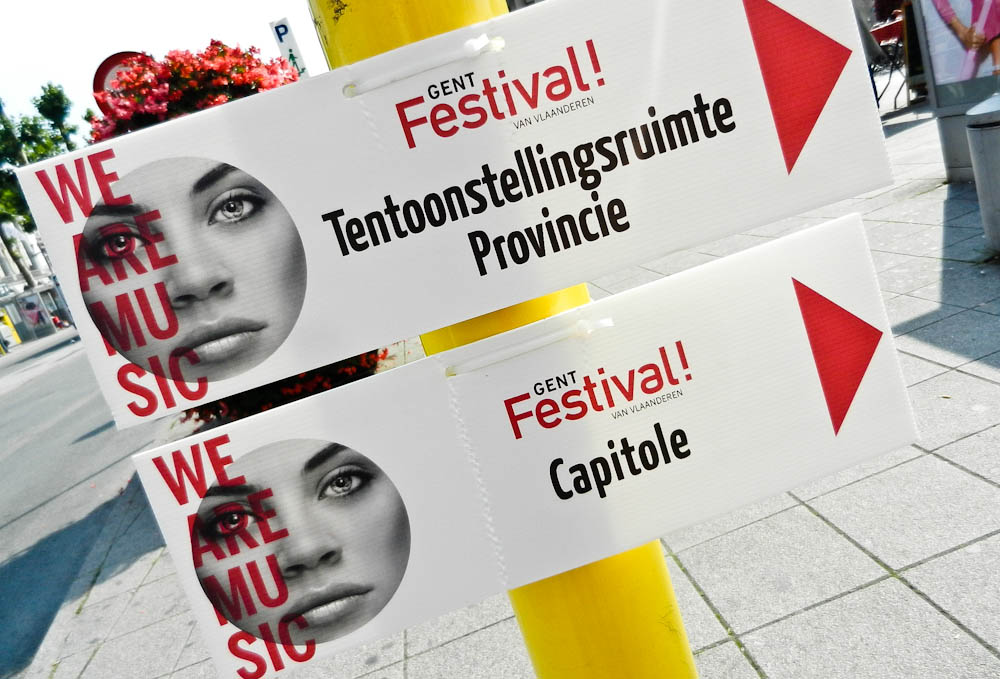 Flanders Festival Signs