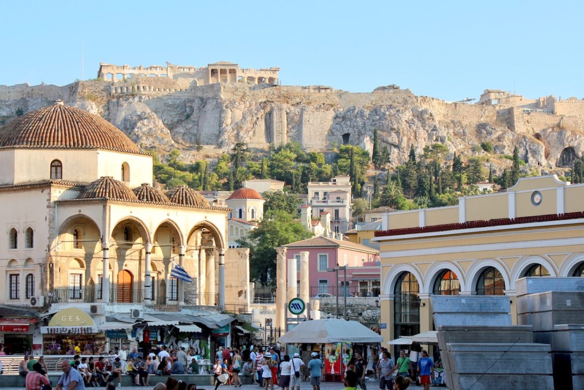 Athens Greece Monastiraki
